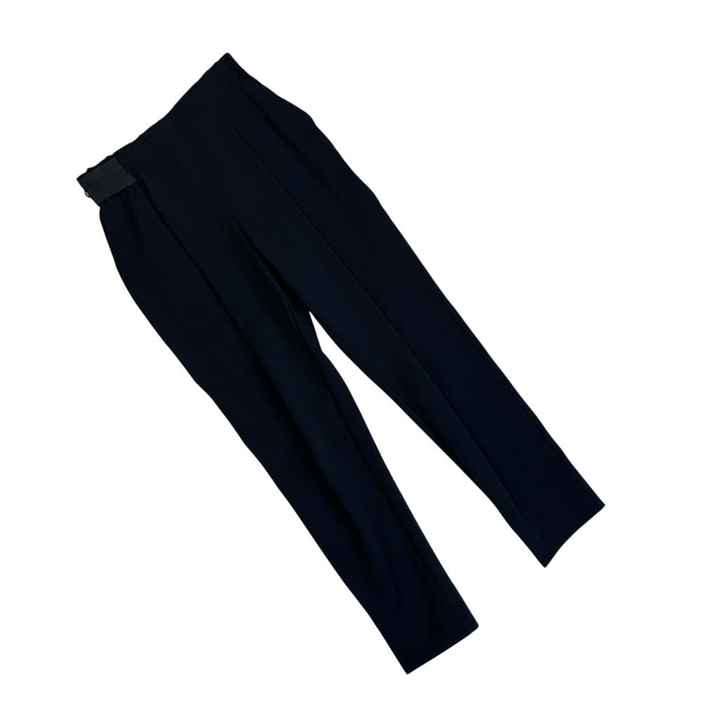 Aday Turn It Up Pants Performance Trousers Ankle Women XS Black Eco Stretch